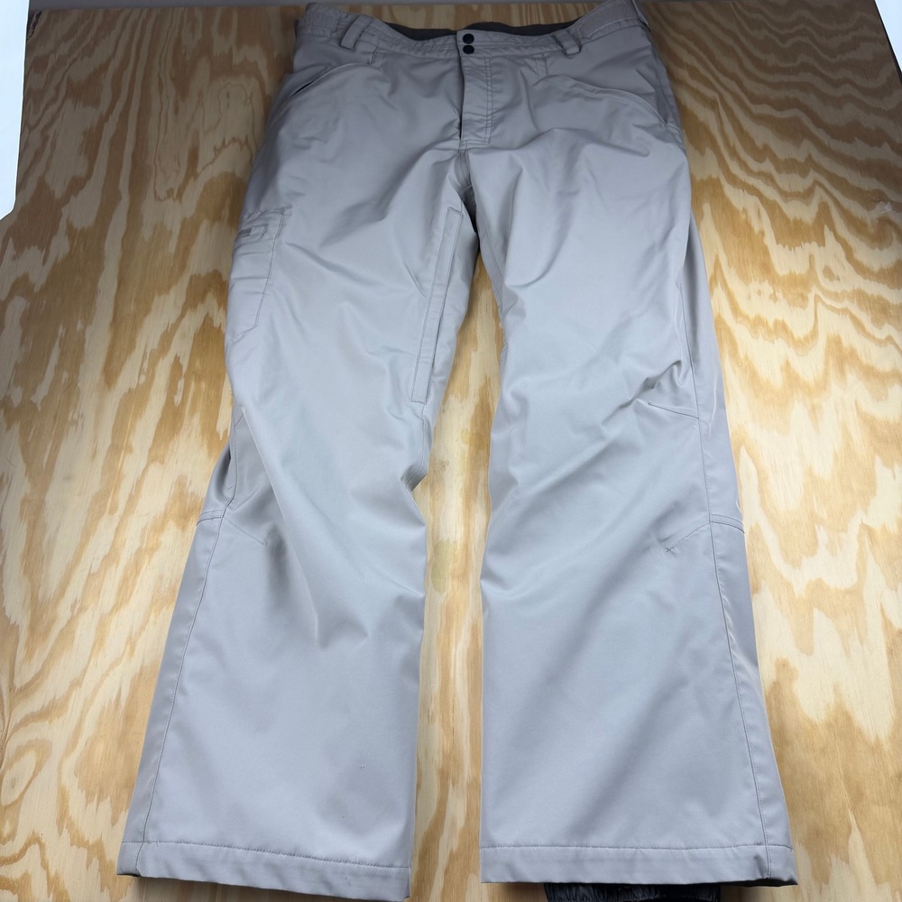 Boulder Gear Mens Gray Technical Snow Pants Insulated Ski Snowboard Cargo Large